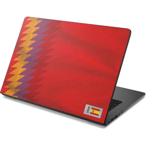 Spain Soccer Flag Dell Chromebook Skin
